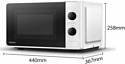 Toshiba MW2-MM20PF(WH)