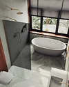 MaybahGlass 99x195 MGD-1355-2ш (графитовое стекло/бронза)