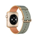 Apple Watch Sport 42mm Gold with Gold/Royal Blue Woven Nylon (MMFQ2)