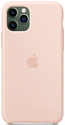 Apple Silicone Case для iPhone 11 Pro Max (розовый песок)