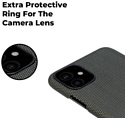 Pitaka Air Case для iPhone 11 Pro Max (plain, черный/желтый)