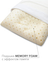 Ambesonne Memory Foam с бамбуковым чехлом 60x40