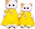 BUDI BASA Collection Кошечка Ли-Ли в желтом платье с бантом LK24-099 (24 см)
