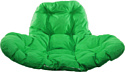 M-Group XL 11120204 (коричневый ротанг/зеленая подушка)