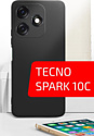 Akami Matt TPU для TECNO Spark 10C (черный)