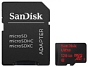 Sandisk Ultra microSDXC Class 10 UHS-I 30MB/s 128GB + SD adapter