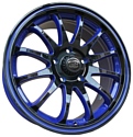Sakura Wheels 366 7x16/5x114.3 D67.1 ET40 B+Blue
