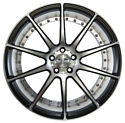 Sakura Wheels 3200 8.5x20/5x108 D73.1 ET45 Черный с полировкой