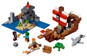 LEGO Minecraft 21152 Приключения на пиратском корабле