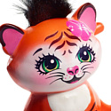 Enchantimals Tanzie Tiger Doll and Tuft Figure FRH39