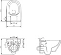 Cersanit Crea New Clean On K114-015