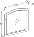 Opadiris  Лоренцо 100 Z0000007094 (светлый орех)