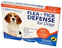 VetriScience капли от блох и клещей Flea+Tick Defense для собак и щенков 2шт. в уп.