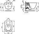 Ideal Standard Tesi Aquablade T0079V3 (черный матовый)