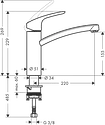 Hansgrohe Focus 31806800