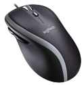 Logitech Corded Mouse M500 black USB 910-003726