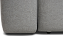 Divan Санту угловой Textile Grey (серый)