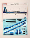 Eastern Express Пассажирский самолет Fokker F-27-500 United Express EE144116-5