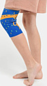 Kinexib Kids коленный сустав (L, синий/принт леопард)