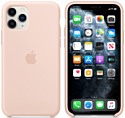 Apple Silicone Case для iPhone 11 Pro (розовый песок)