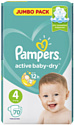 Pampers Active Baby-Dry 4 Maxi (8-14 кг), 70 шт