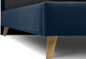 Divan Шерона-Legs 160x200 (velvet blue)