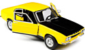 Bburago Ford Capri RS2600 1970 18-43207 (желтый/черный)