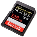 SanDisk Extreme Pro SDXC UHS Class 3 V30 170MB/s 128GB