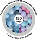 Romana Easy ДМФ-МК-02.53.03 (бирюзовый, 150 шариков ассорти с серым)
