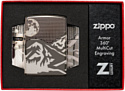 Zippo 49299 Armor High Polish Black Ice