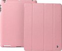 Jison iPad 2/3/4 Smart Leather Cover Pink (JS-ID2-007)
