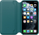 Apple Folio для iPhone 11 Pro (зеленый павлин)