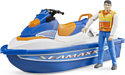 Bruder Personal water craft including rider 63150