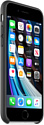 Apple Leather Case для iPhone SE 2020 (черный)