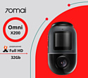 70mai Dash Cam Omni 32GB (черный/серый)