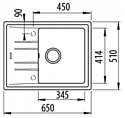 TEKA Stone 45 S-TG 1B 1D