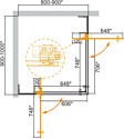 Cezares SLIDER-AH-2-80/90-90/100-C-Cr