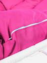 M-Group Лежебока 11180108 (с белым ротангом/розовая подушка)