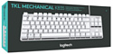 Logitech K835 TKL silver, TTC Red (без кириллицы)