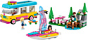 LEGO Friends 41681 Лесной дом на колесах и парусная лодка
