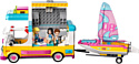 LEGO Friends 41681 Лесной дом на колесах и парусная лодка