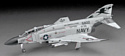 Hasegawa Истребитель F-4J Phantom II One Piece Canopy