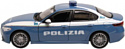 Bburago Alfa Romeo Giulia Polizia 18-21085 (синий, полиция)