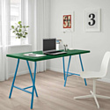 Ikea Линнмон/Лерберг (зеленый/синий) 193.310.24