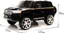 RiverToys Toyota Land Cruiser 200 JJ2022 (черный глянец)