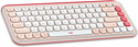 Logitech Pop Icon Keys pink/white (без кириллицы) Logitech Pop Icon Keys pink/white (без кириллицы)