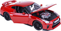 Bburago Nissan GT-R 18-21082 (красный)