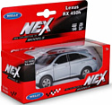 Welly Lexus RX 450H 43641W (серебристый)