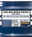 Mannol Molibden Diesel 10W-40 208л