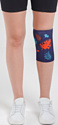 Kinexib Junior коленный сустав (M, синий/принт листья)